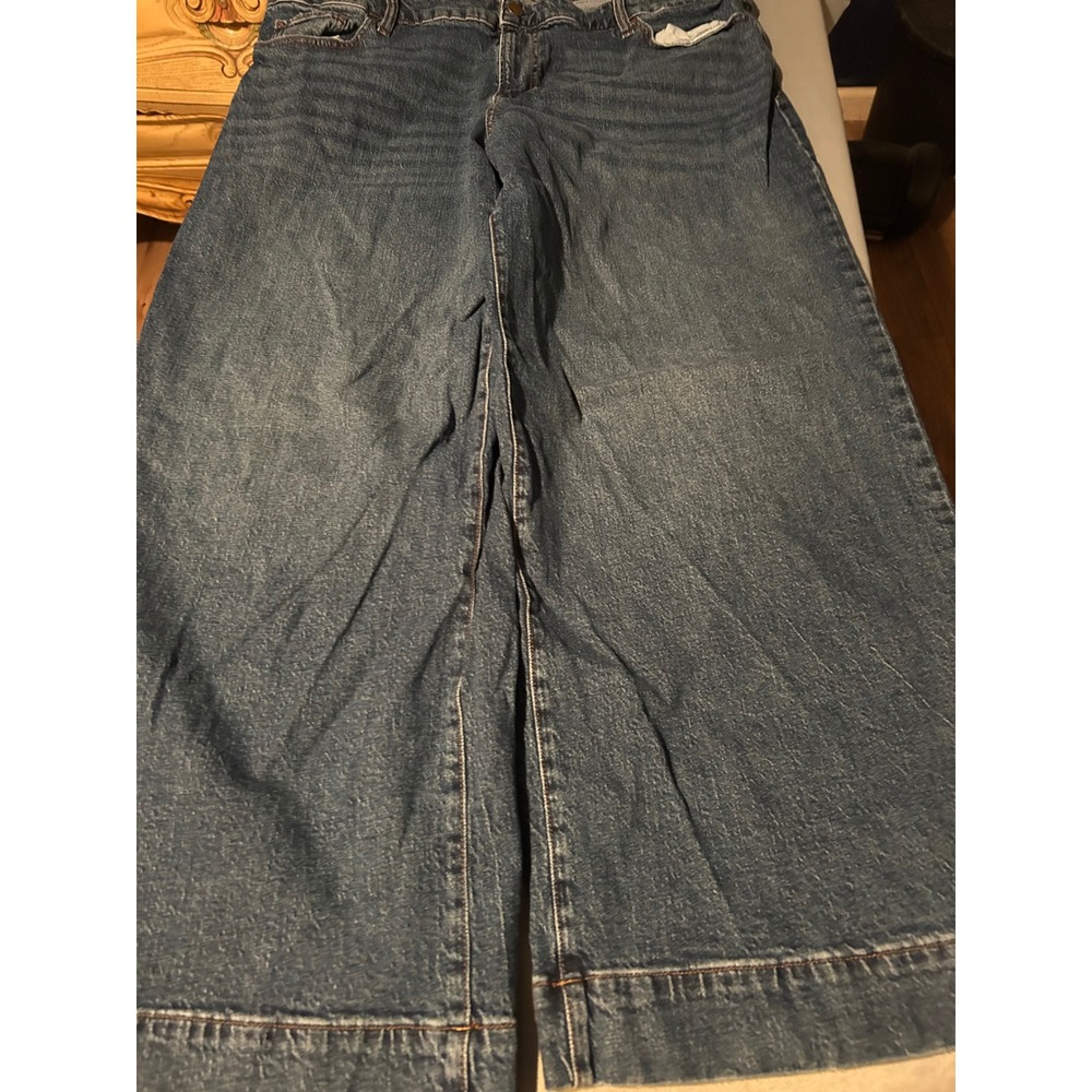 a.n.a High Rise Wide Leg Jeans 20W Medium Wash Denim Blue Pants